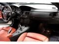 2011 BMW M3 Fox Red/Black/Black Interior Dashboard Photo