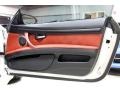 Fox Red/Black/Black 2011 BMW M3 Coupe Door Panel
