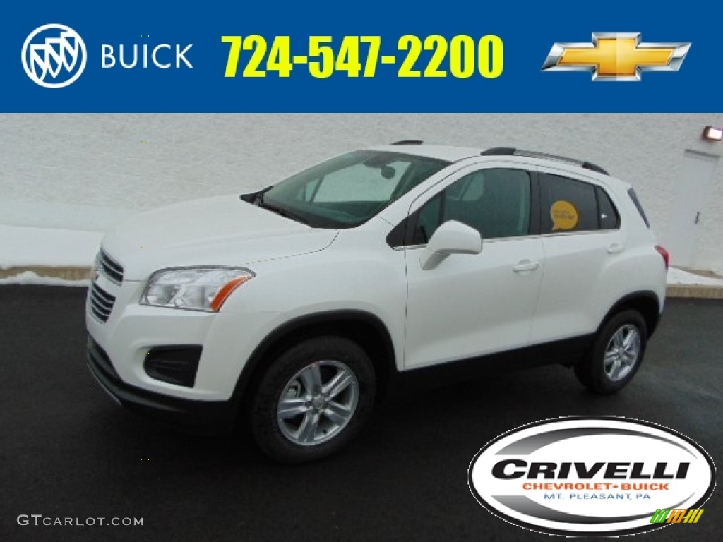 White Pearl Tricoat Chevrolet Trax