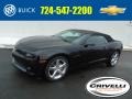 2015 Black Chevrolet Camaro LT/RS Convertible  photo #1