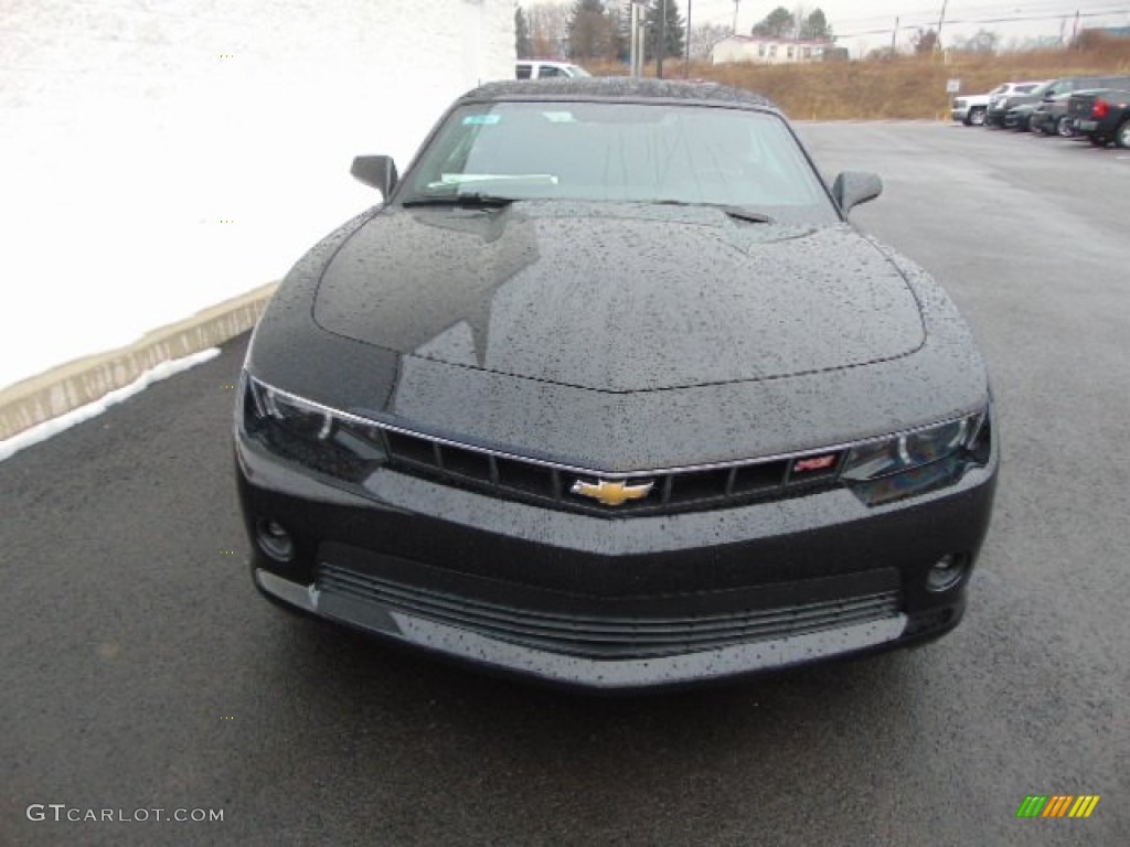 2015 Camaro LT/RS Convertible - Black / Black photo #3