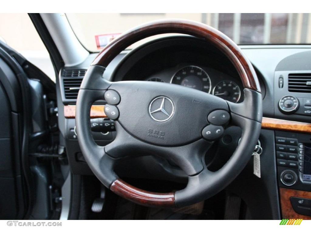 2007 Mercedes-Benz E 350 4Matic Wagon Steering Wheel Photos