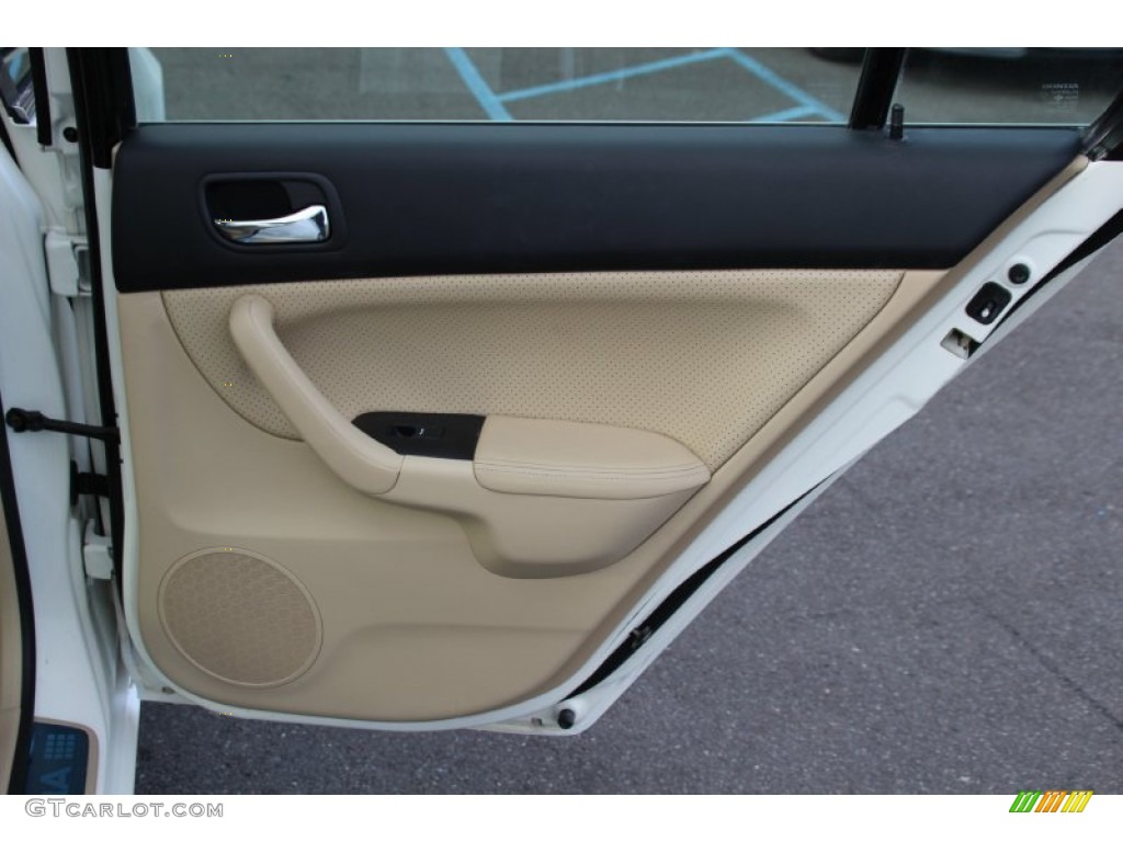 2004 Acura TSX Sedan Parchment Door Panel Photo #100876529