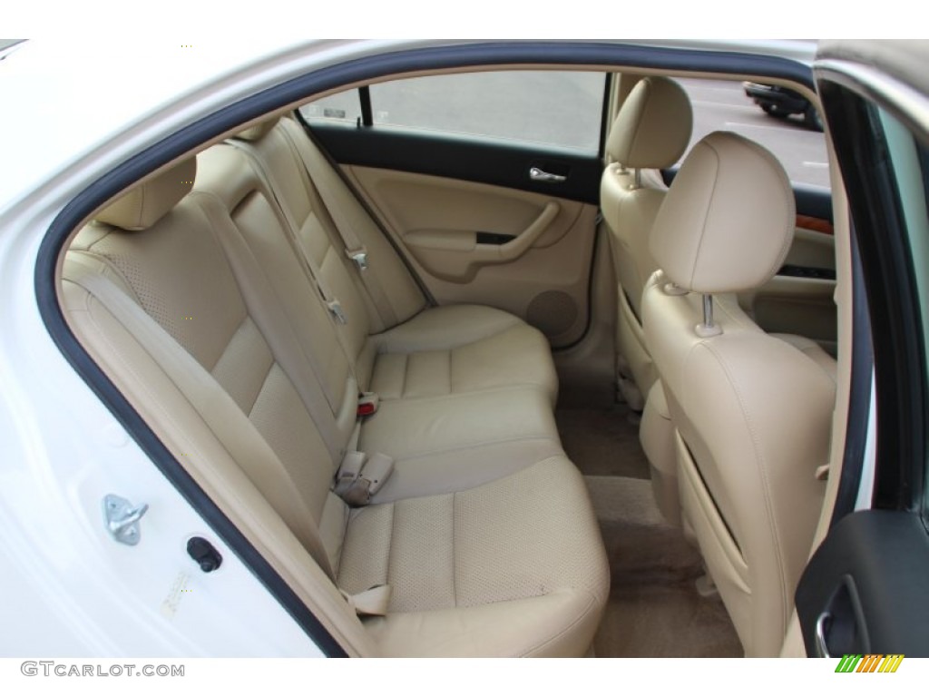 2004 Acura TSX Sedan Rear Seat Photo #100876538