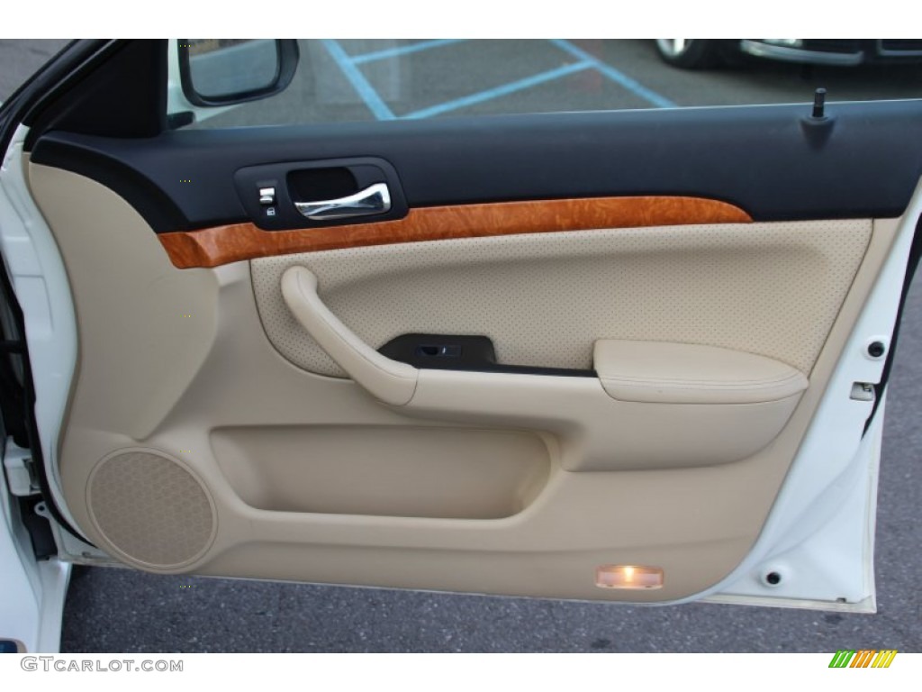 2004 Acura TSX Sedan Parchment Door Panel Photo #100876547