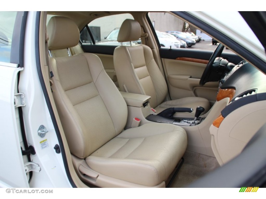 Parchment Interior 2004 Acura TSX Sedan Photo #100876578