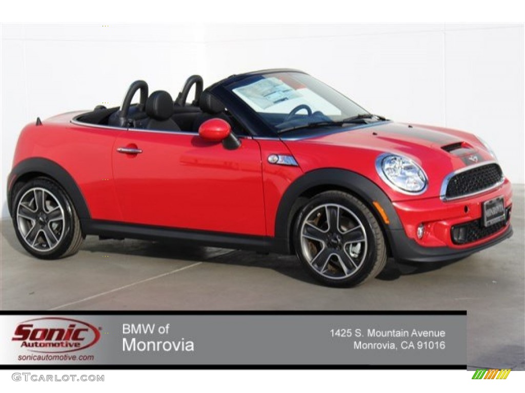 2015 Roadster Cooper S - Chili Red / Carbon Black photo #1