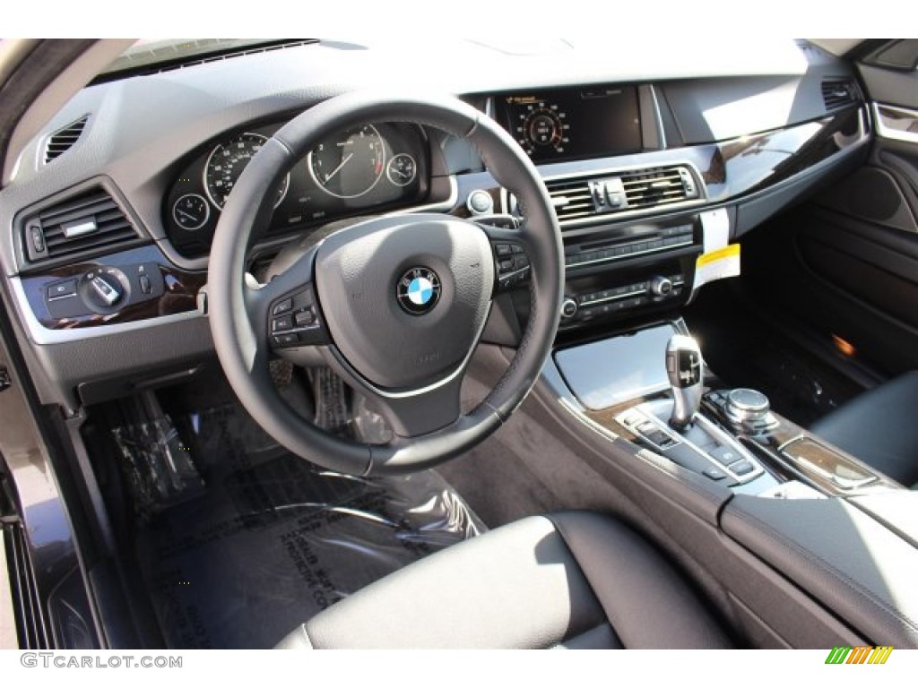 2015 5 Series 528i Sedan - Jatoba Brown Metallic / Black photo #6