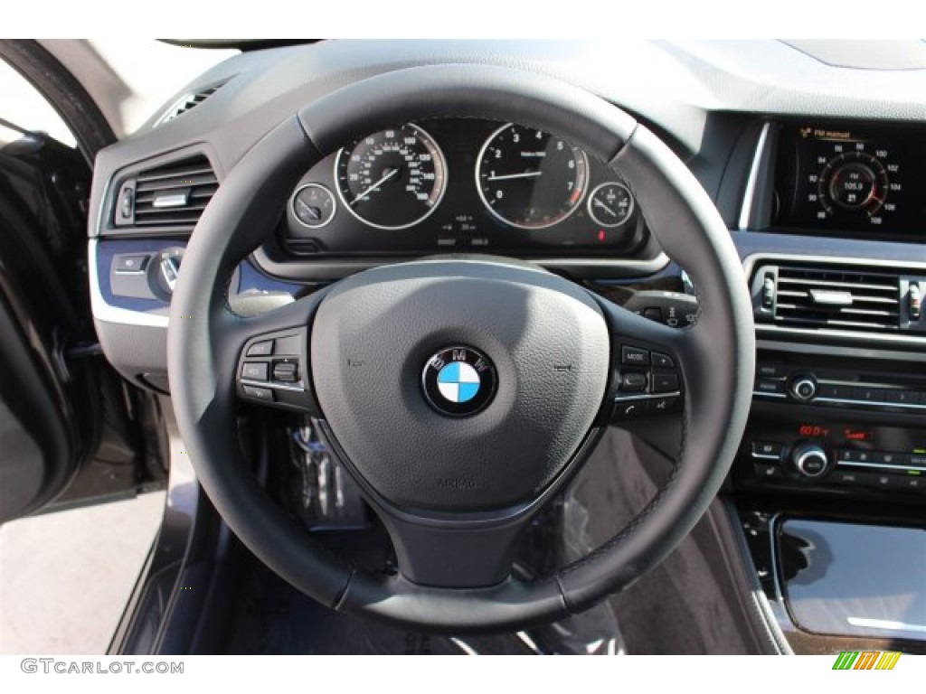 2015 5 Series 528i Sedan - Jatoba Brown Metallic / Black photo #8