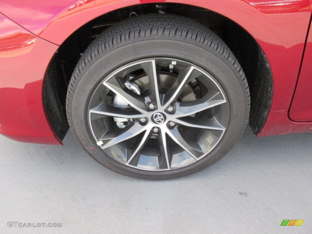 2015 Camry XSE - Ruby Flare Pearl / Black photo #11