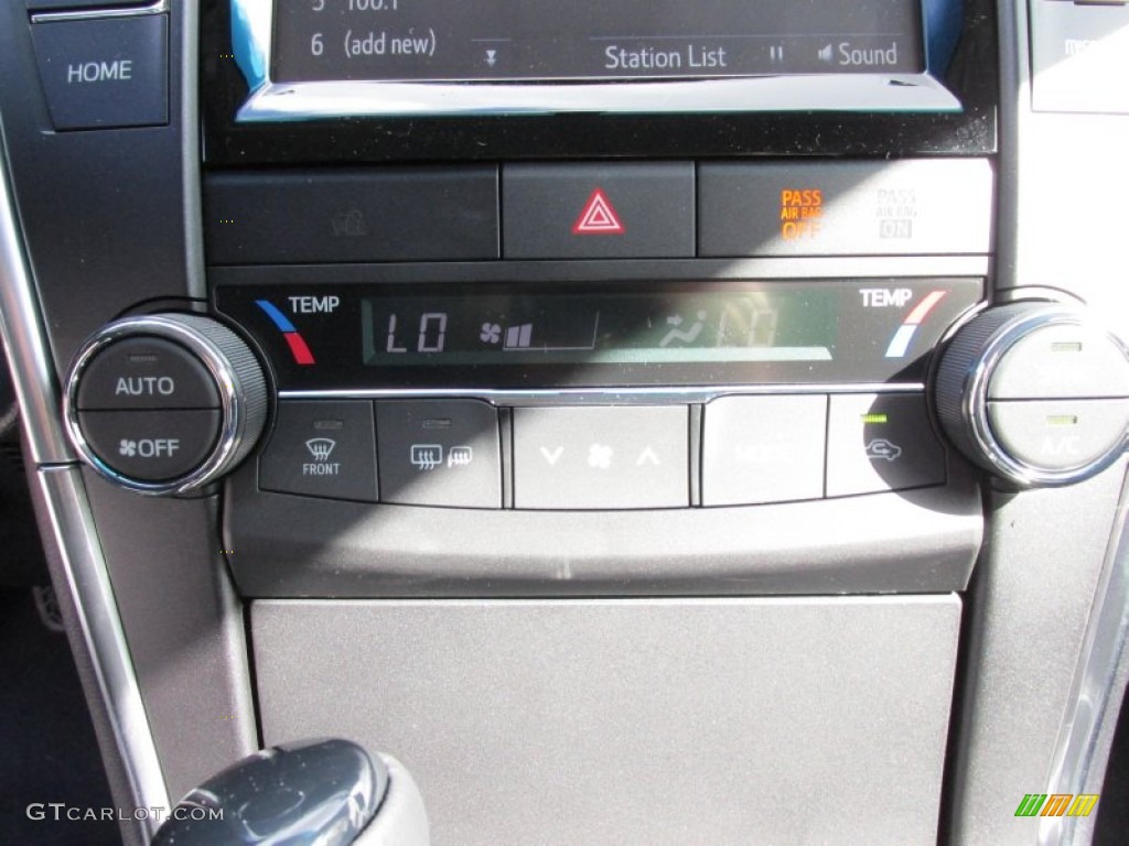 2015 Camry XSE - Ruby Flare Pearl / Black photo #27