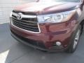 2015 Ooh La La Rouge Mica Toyota Highlander LE  photo #10