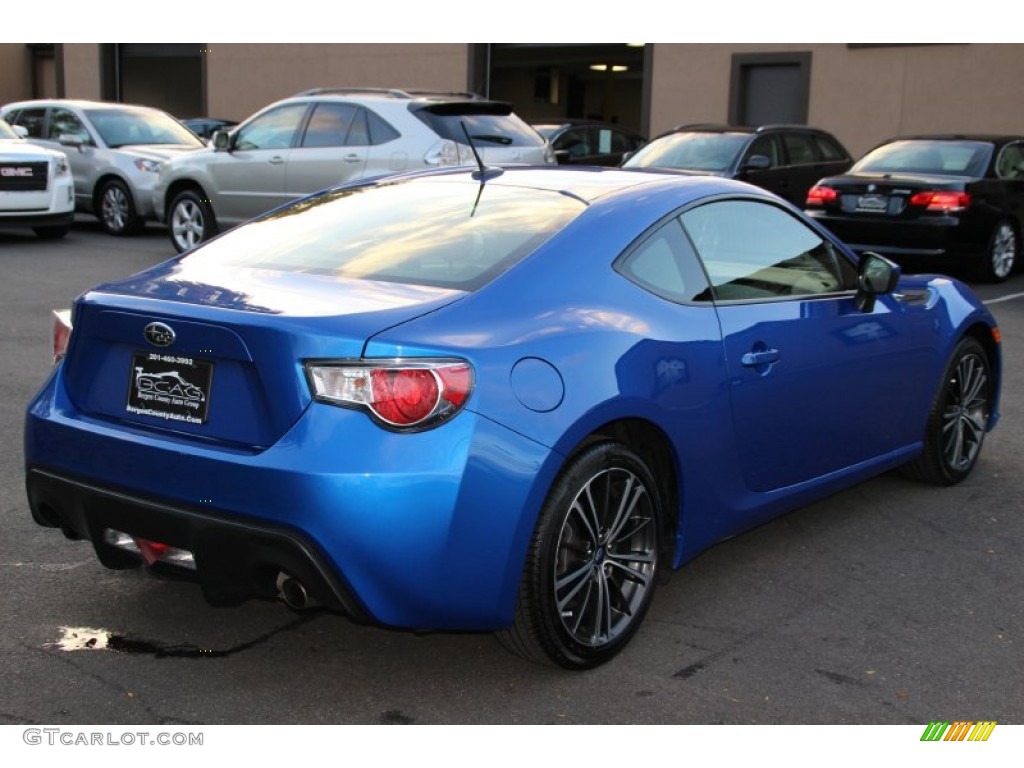 2013 BRZ Premium - WR Blue Pearl / Black Cloth photo #4