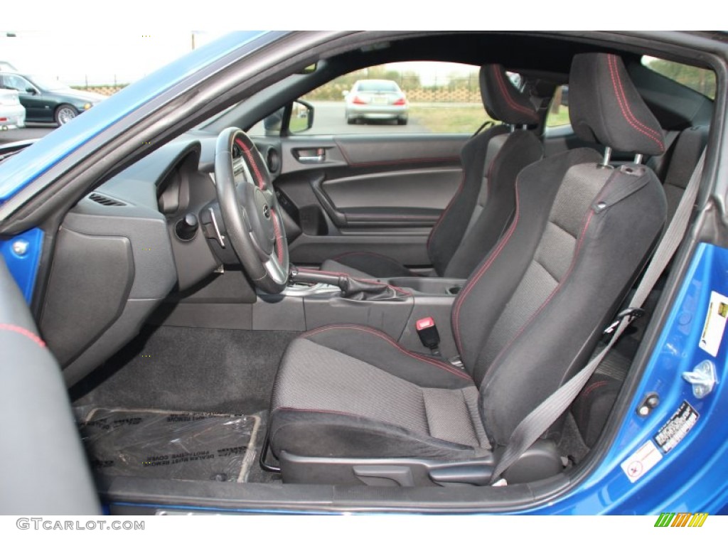 2013 BRZ Premium - WR Blue Pearl / Black Cloth photo #12