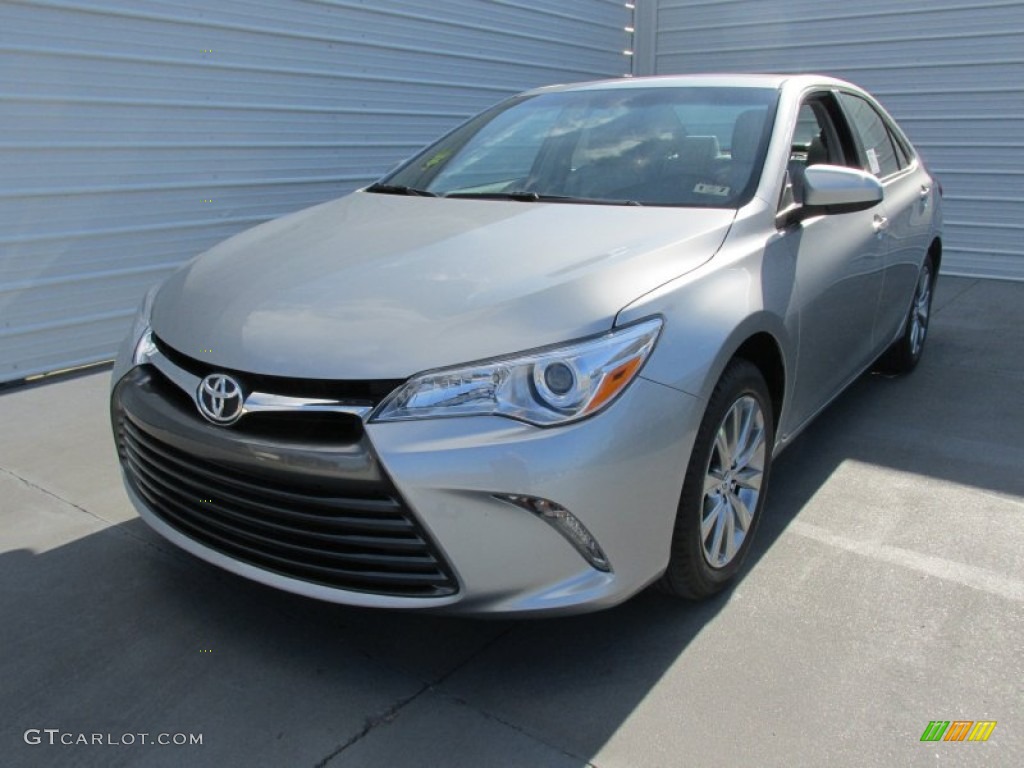 2015 Camry XLE - Celestial Silver Metallic / Ash photo #7