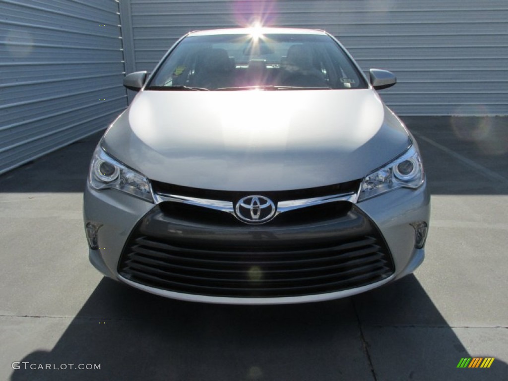 2015 Camry XLE - Celestial Silver Metallic / Ash photo #8