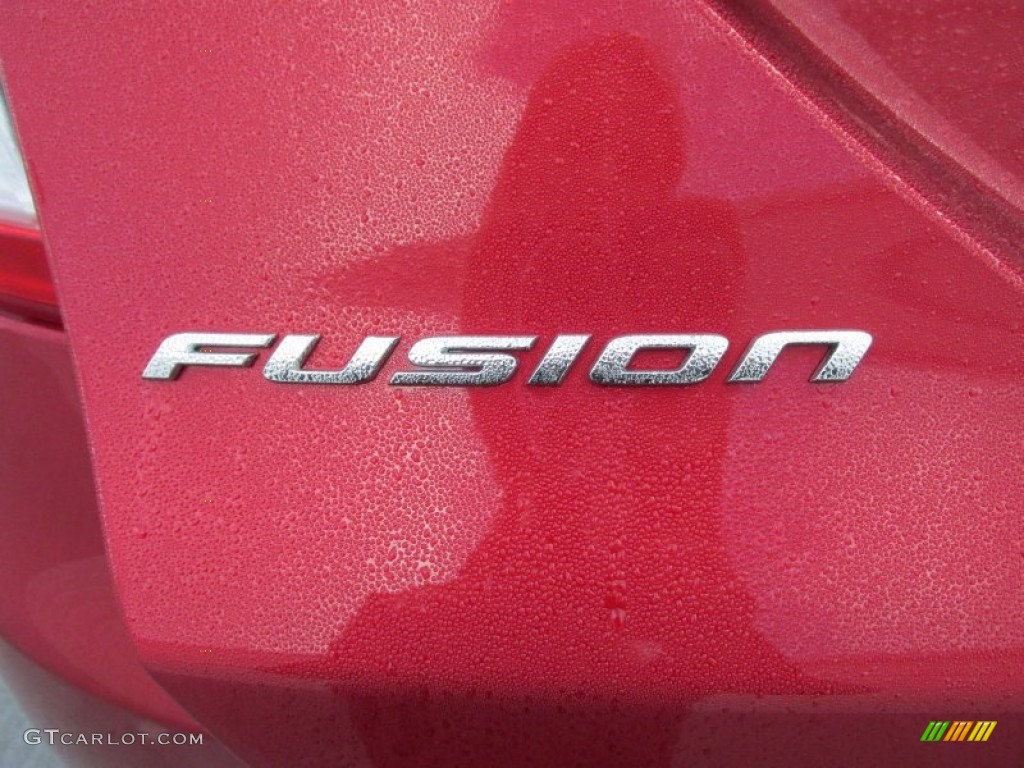 2015 Fusion SE - Ruby Red Metallic / Charcoal Black photo #14