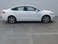 2015 White Platinum Metallic Ford Fusion SE  photo #3