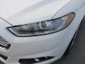 2015 White Platinum Metallic Ford Fusion SE  photo #9