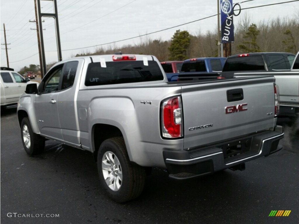 Quicksilver Metallic 2015 GMC Canyon SLE Extended Cab 4x4 Exterior Photo #100882142