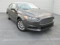 Magnetic Metallic 2015 Ford Fusion S Exterior