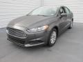 2015 Magnetic Metallic Ford Fusion S  photo #7