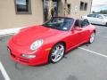 2007 Guards Red Porsche 911 Carrera 4S Cabriolet  photo #10