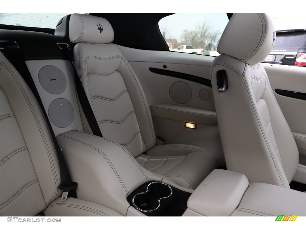 Pearl Beige Interior 2014 Maserati GranTurismo Convertible GranCabrio Photo #100883042