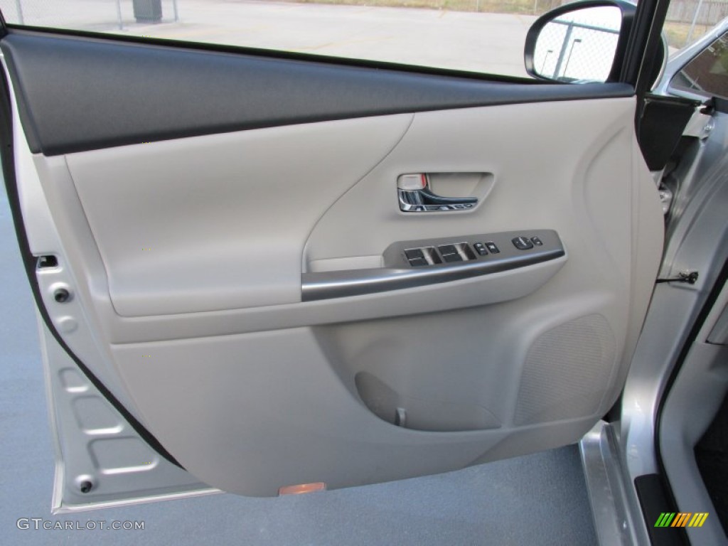 2015 Toyota Prius v Five Door Panel Photos