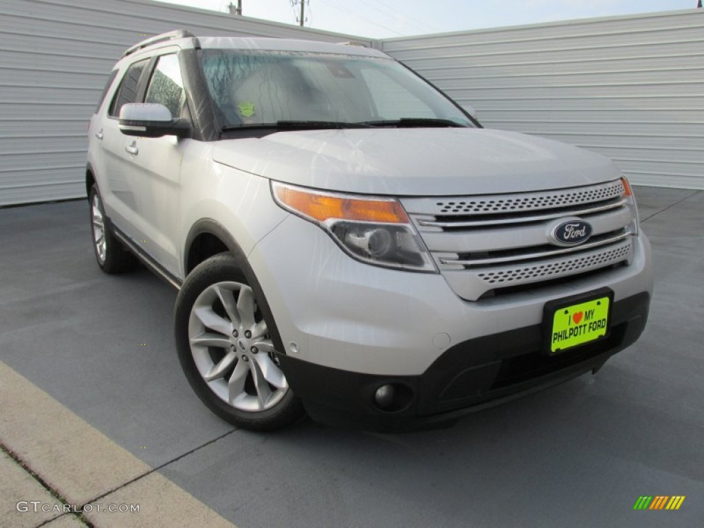 2015 Explorer Limited - Ingot Silver / Charcoal Black photo #1
