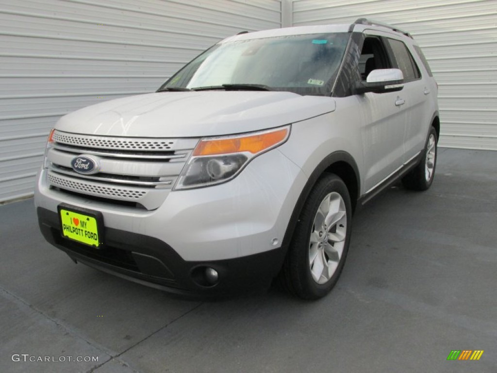 2015 Explorer Limited - Ingot Silver / Charcoal Black photo #7