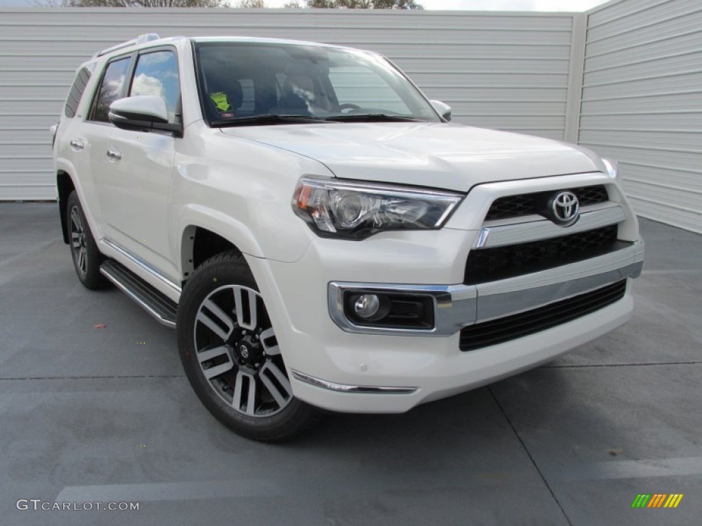 2015 4Runner Limited - Blizzard White / Sand Beige photo #1