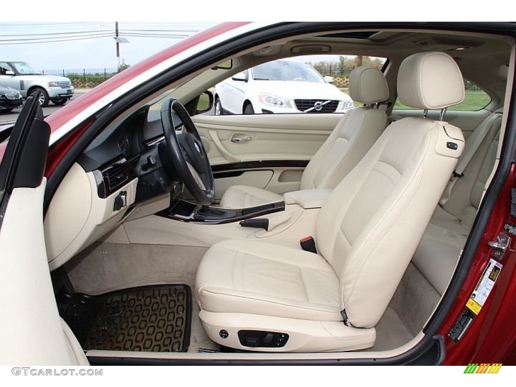 2011 3 Series 328i xDrive Coupe - Crimson Red / Cream Beige photo #12