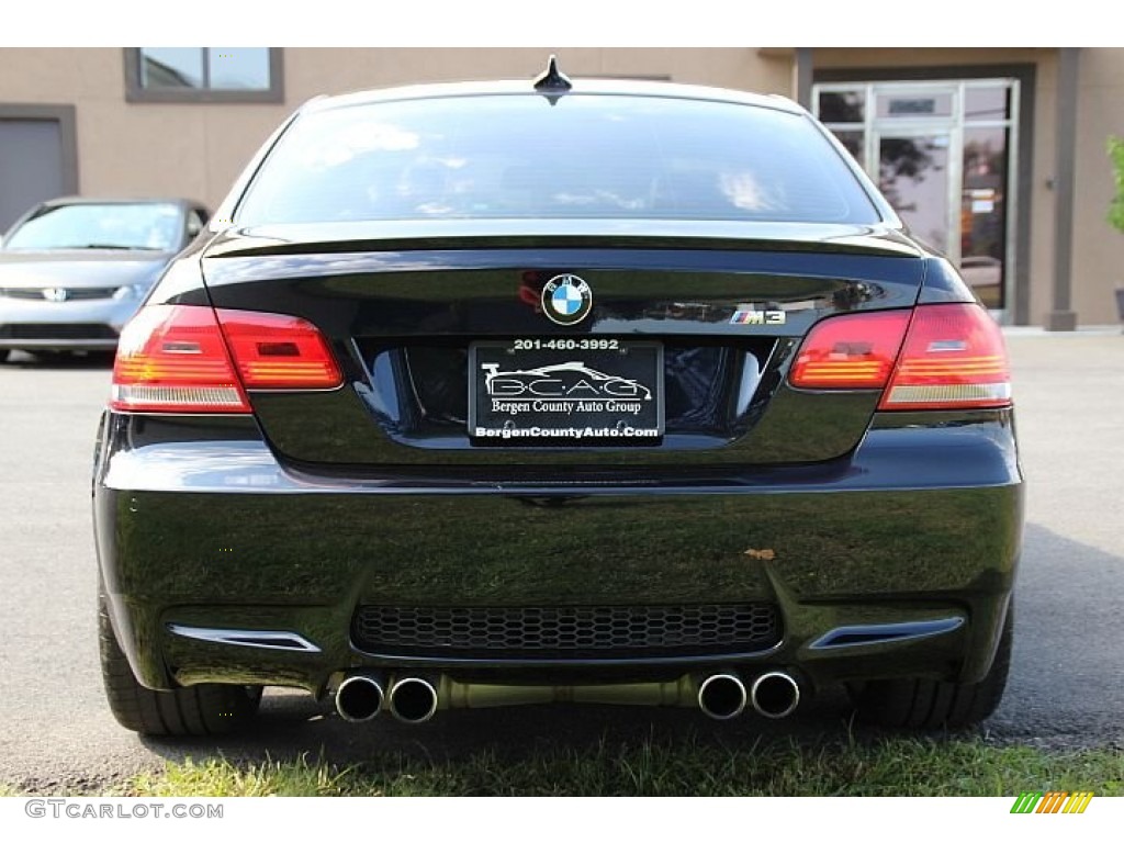 2010 M3 Coupe - Jerez Black Metallic / Black Novillo photo #5