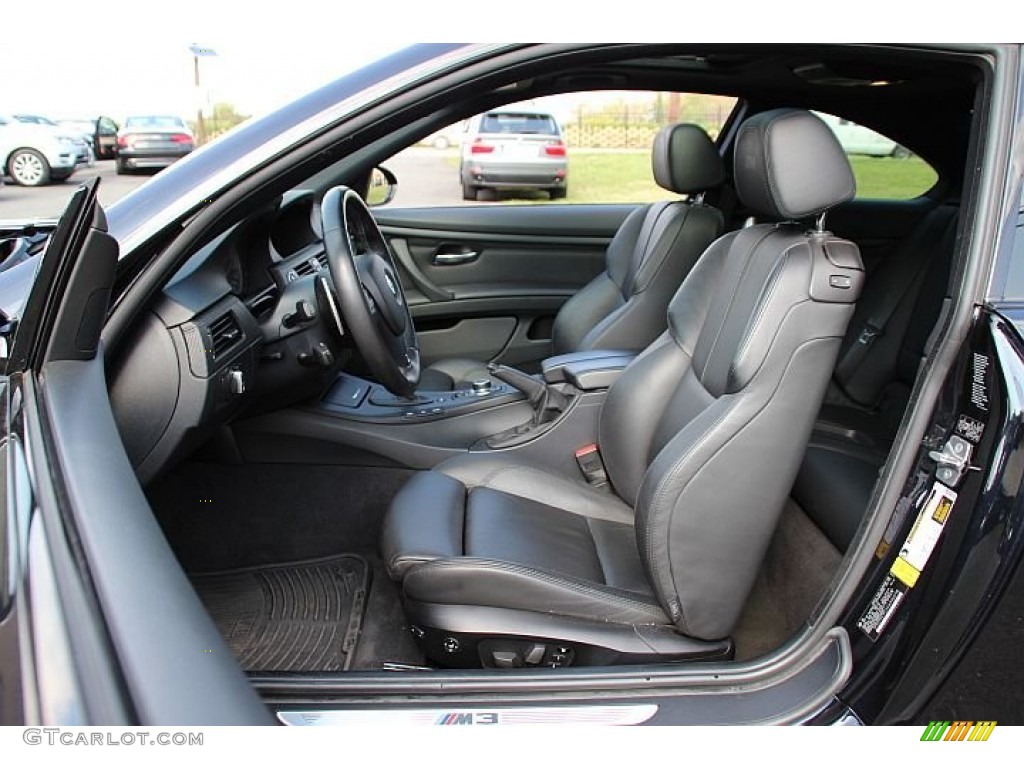 2010 M3 Coupe - Jerez Black Metallic / Black Novillo photo #12