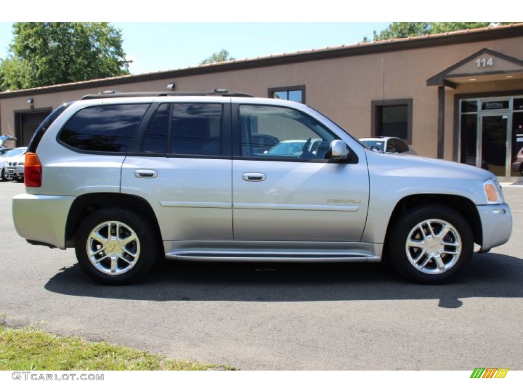 Liquid Silver Metallic 2007 GMC Envoy Denali 4x4 Exterior Photo #100887038