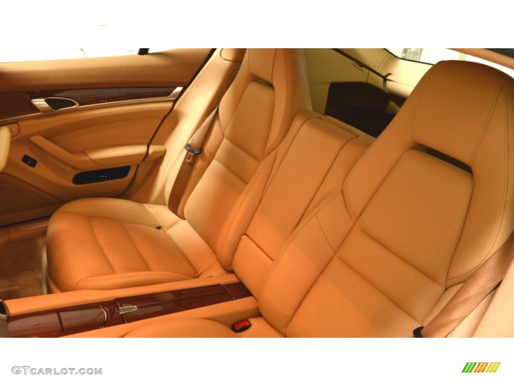 2012 Panamera V6 - Topaz Brown Metallic / Luxor Beige photo #6