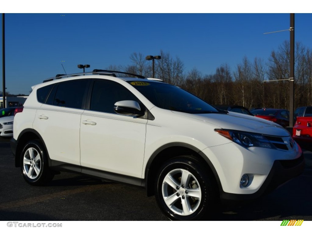 Super White Toyota RAV4