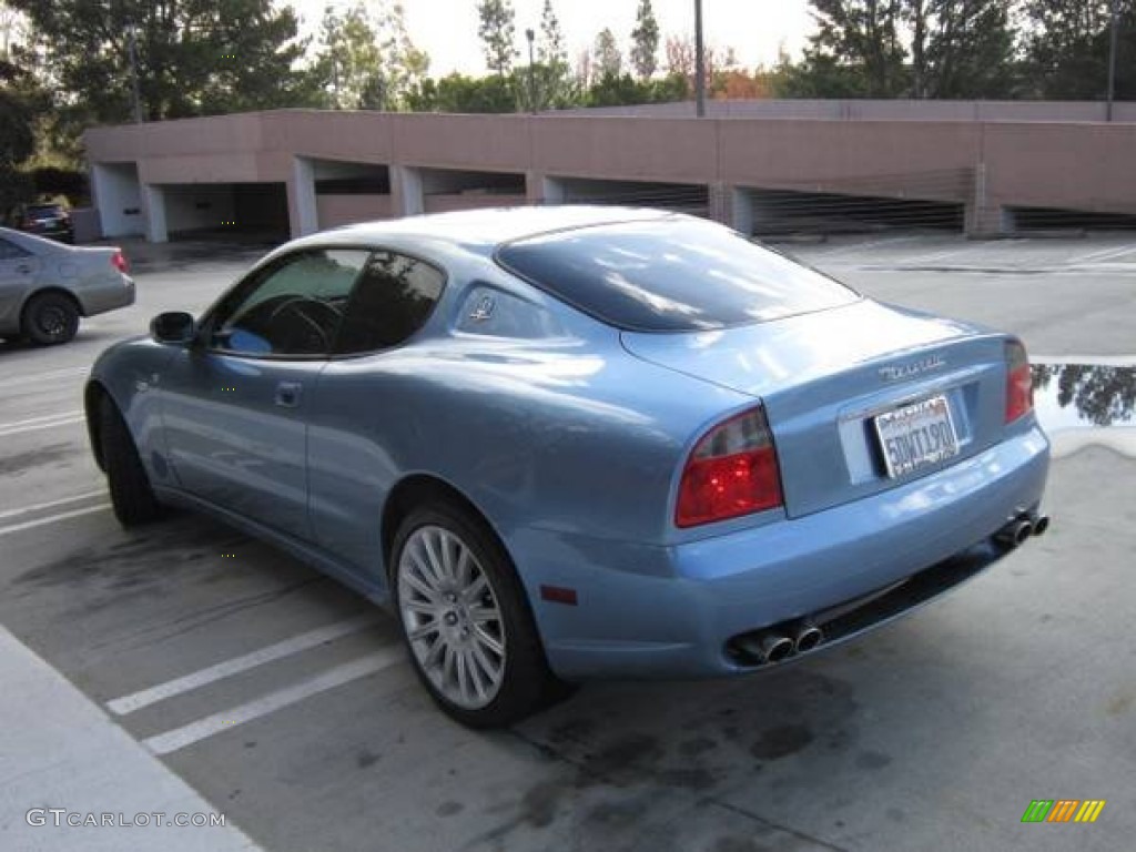 2002 Coupe Cambiocorsa - Blue Azurro (Light Blue) / Beige photo #7