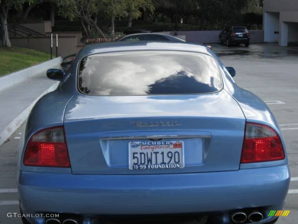 2002 Coupe Cambiocorsa - Blue Azurro (Light Blue) / Beige photo #8