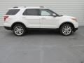 2015 White Platinum Ford Explorer Limited  photo #3