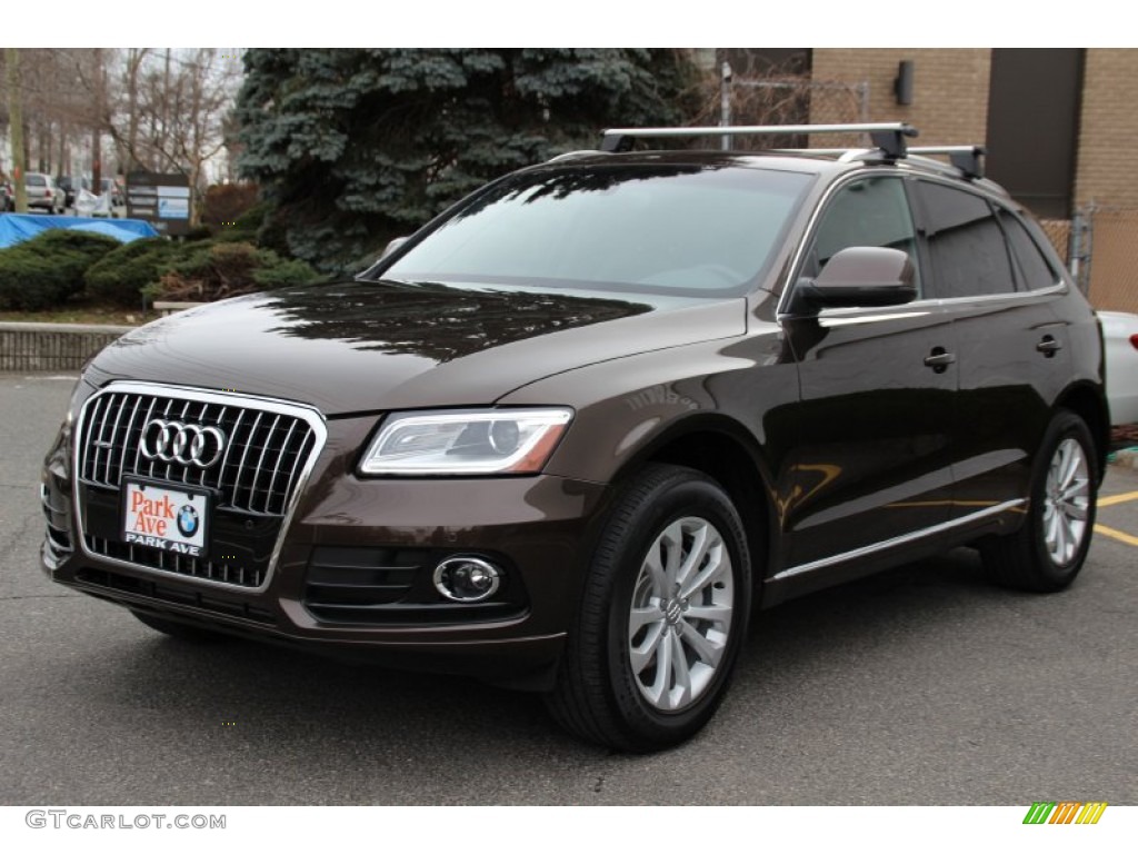 2013 Q5 2.0 TFSI quattro - Teak Brown Metallic / Chestnut Brown photo #7