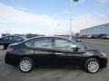 2014 Super Black Nissan Sentra S  photo #2