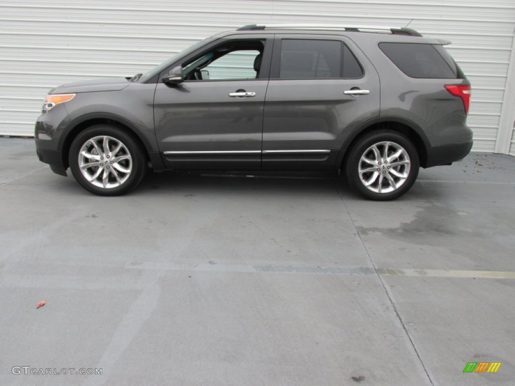 2015 Explorer Limited - Magnetic / Charcoal Black photo #6