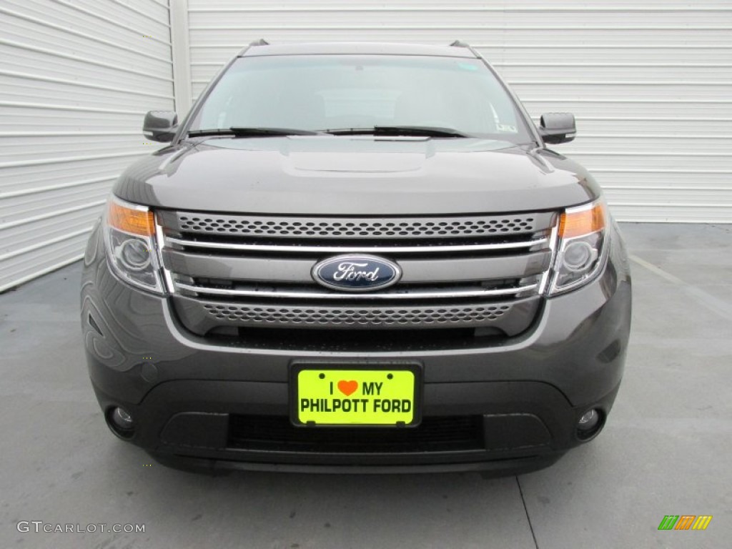 2015 Explorer Limited - Magnetic / Charcoal Black photo #8