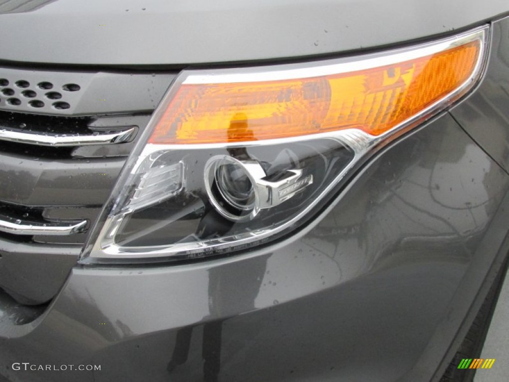 2015 Explorer Limited - Magnetic / Charcoal Black photo #9