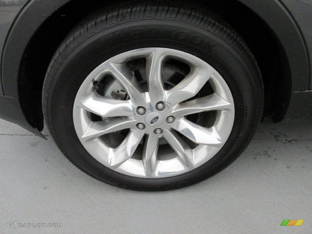 2015 Explorer Limited - Magnetic / Charcoal Black photo #11