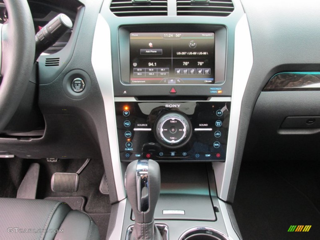 2015 Explorer Limited - Magnetic / Charcoal Black photo #29