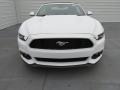 2015 Oxford White Ford Mustang EcoBoost Premium Convertible  photo #8