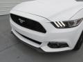 2015 Oxford White Ford Mustang EcoBoost Premium Convertible  photo #10